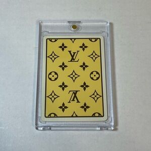 Louis Vuitton playing card‎ 5 of diamonds